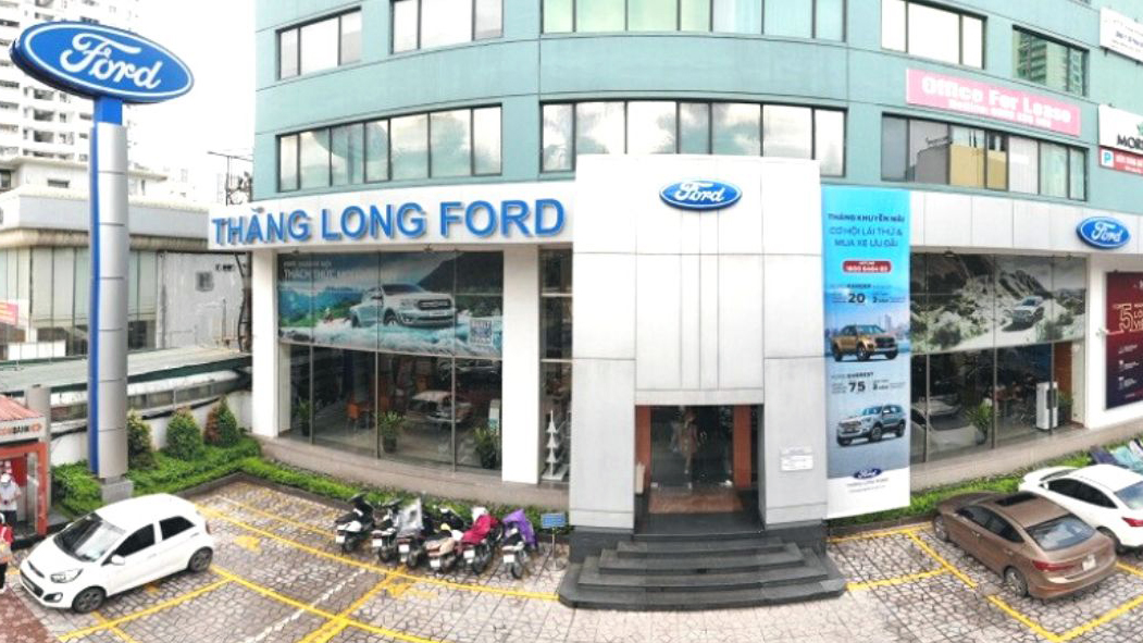 Hà Nội: Đại lý Thăng Long Ford, chi nhánh Tây Mỗ 